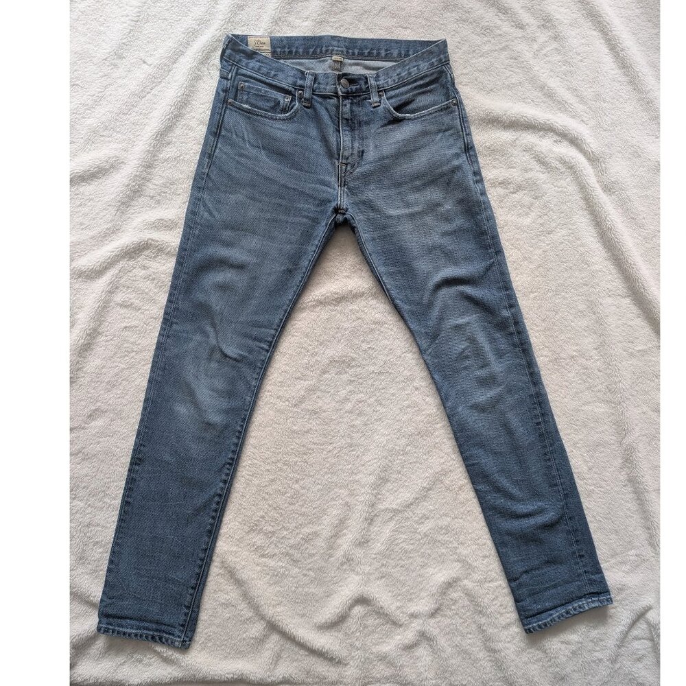 J. CREW 484 Slim-Fit Stretch Jeans Medium Wash Men 28 x 32